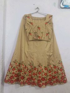 Embroidered Lehenga Choli Set