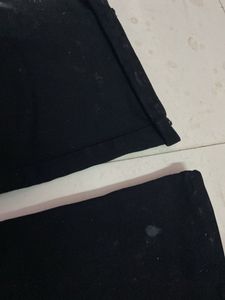 Black Cargo Jeans ankel length