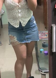 Denim Skirt𐙚