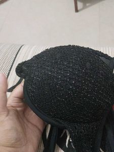 PADDED BLACK BRA 💓