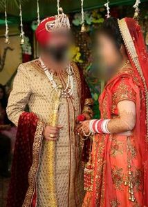 Elegant Sherwani only kurta with jewellery