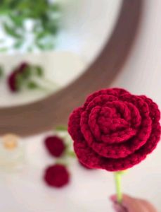 Crochet Rose🌹