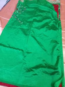Green Saree