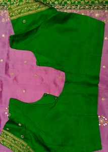 Zardoji Maggam Work Design Saree