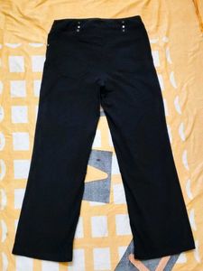 Black Wide Leg Dress Pants