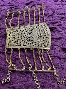 Gold Statement Cuff Bracelet