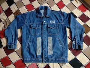Vintage HSL Denim Thrift  Jacket