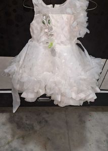 A Premium HEAVY FLARED Baby Girl Party Frock