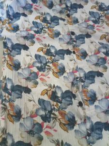Floral Print Long Sleeve Shirt For Men