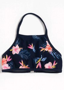 Floral Halter Bikini Top 💙