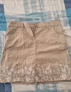 Beautiful embroidery Skort