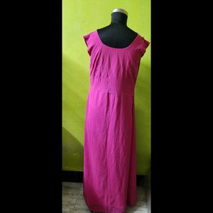 Pink Western Gown