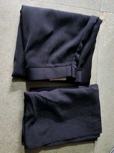 Navy Blue Straight Skirt And Top