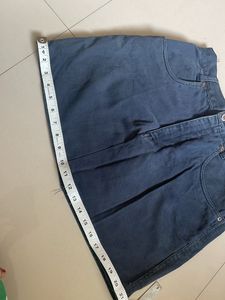 Navy Blue Denim Short Skirt Sale✨✨