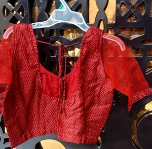 Red Saree