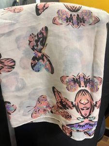 Butterfly Print Stole