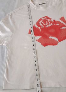 White Rose Graphic Tee