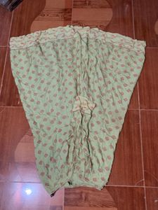Green Printed Top
