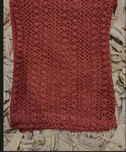 Zara Crochet Cord Set MavePink