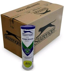 New Slazenger Wimbledon Tennis Ball |24 Can|72 Bal