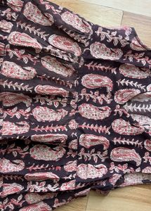 Paisley Tiered Tank Dress/ Kurta