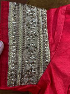 Multi coloured Saree with Blouse