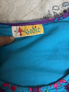 Short Kurti And Skirt Set