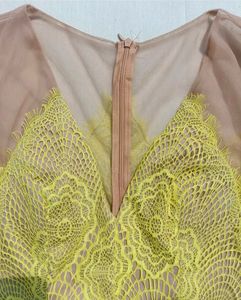 nude net bodycon dress