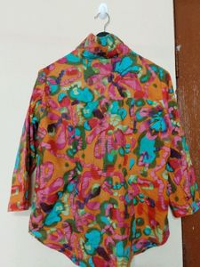 Multicolored Women Shirt