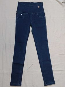 High Waisted Denim Jeans