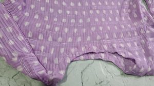Lavender Corean Style Top