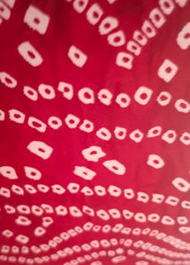 Gown In Bandhani Print