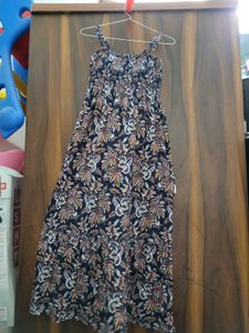 Floral Print Maxi Dress