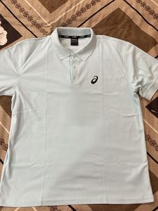 ASICS Polo Shirt - Light Blue
