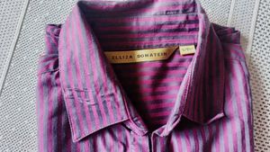 Elliza Donatein Purple Shirt
