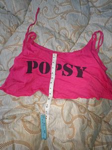 Pink Crop Top