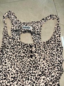 Leopard Print Mini Dress