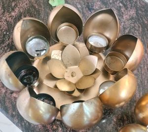 Lotus Candle Holder set of 2