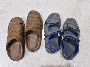 Men's Casual Sandal &amp; Slipper Combo