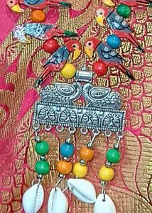 Price Drop !! Hand Made Necklace In Parrot Design