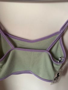 Lilac &amp; Sea Green Tank Top