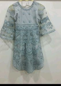 Long Tail Gown For Kids