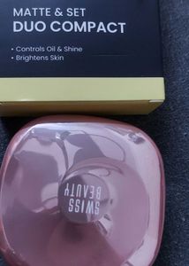 Swiss Beauty  Matte &amp;set  Duo Compact