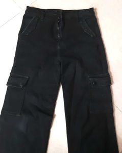 Black Cargo Pants