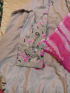 Embroidery Farshi Shalwar Set