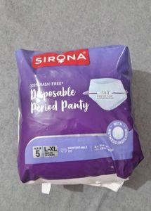Sirona Disposable Period Panty L-XL