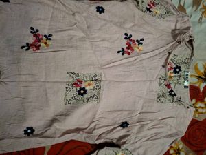 Floral Embroidered Top