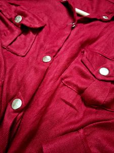 Crop Buttoned Shirt