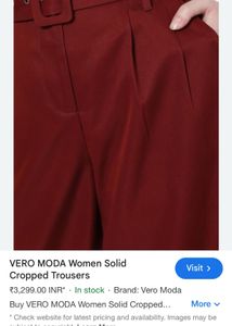 Wide Leg Trousers