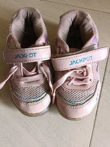 Pink "Jackpot" Toddler Shoes